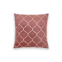 Gold Foil Printed Cotton Velvet Cushion Covers, set of 2 , Festive Flair - Cushion Covers | haus & kinder