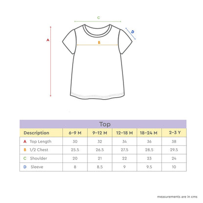 100% Cotton Half Sleeve Girl T-Shirt, White