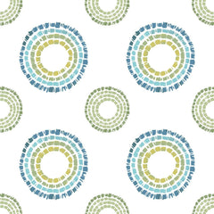 Radiant Circles 100% Cotton Double Bedsheet, 144 TC - Bedsheets | haus & kinder