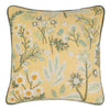 Embroidered Decorative Cushion Cover, Golden Glow