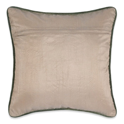 Embroidered Decorative Cushion Cover, Golden Glow