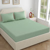 Jersey Fitted Bedsheet  - King/Green