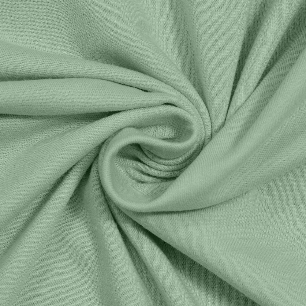 Jersey Fitted Bedsheet - Single/Green