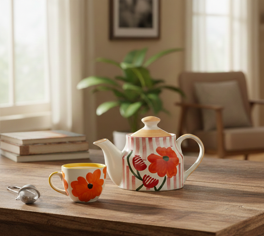 Soft Embrace Kettle, Multicolor