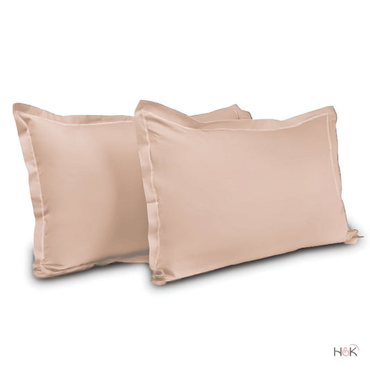 Satin Royale Golden Sand 300TC Satin 2 Pillow Cover