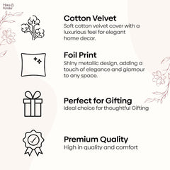 Radiance Decor & Cushion Cover Set of 6, Multicolor - | haus & kinder