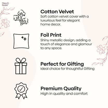 Radiance Decor & Cushion Cover Set of 6, Multicolor