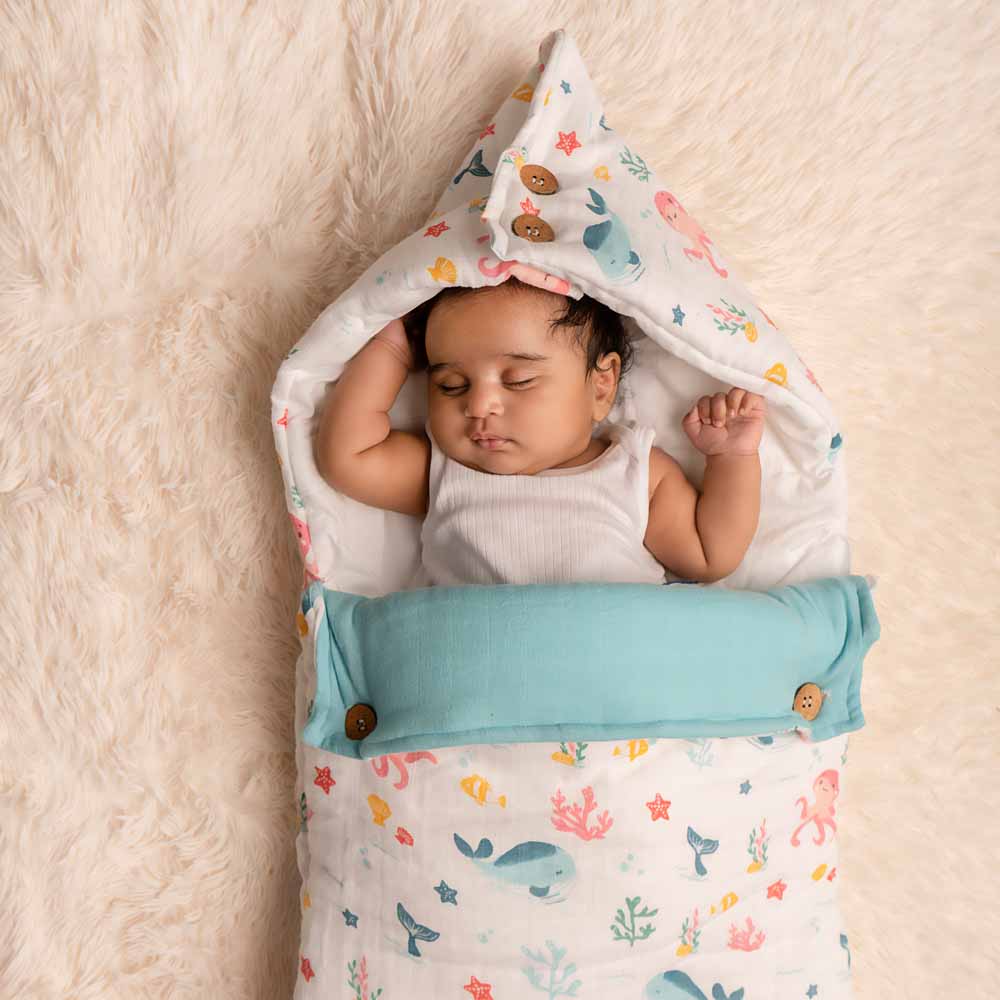Sweet Dreams Baby Carrier Nest + Custom Gift Bag (Handcrafted Patchwor –  Zoey