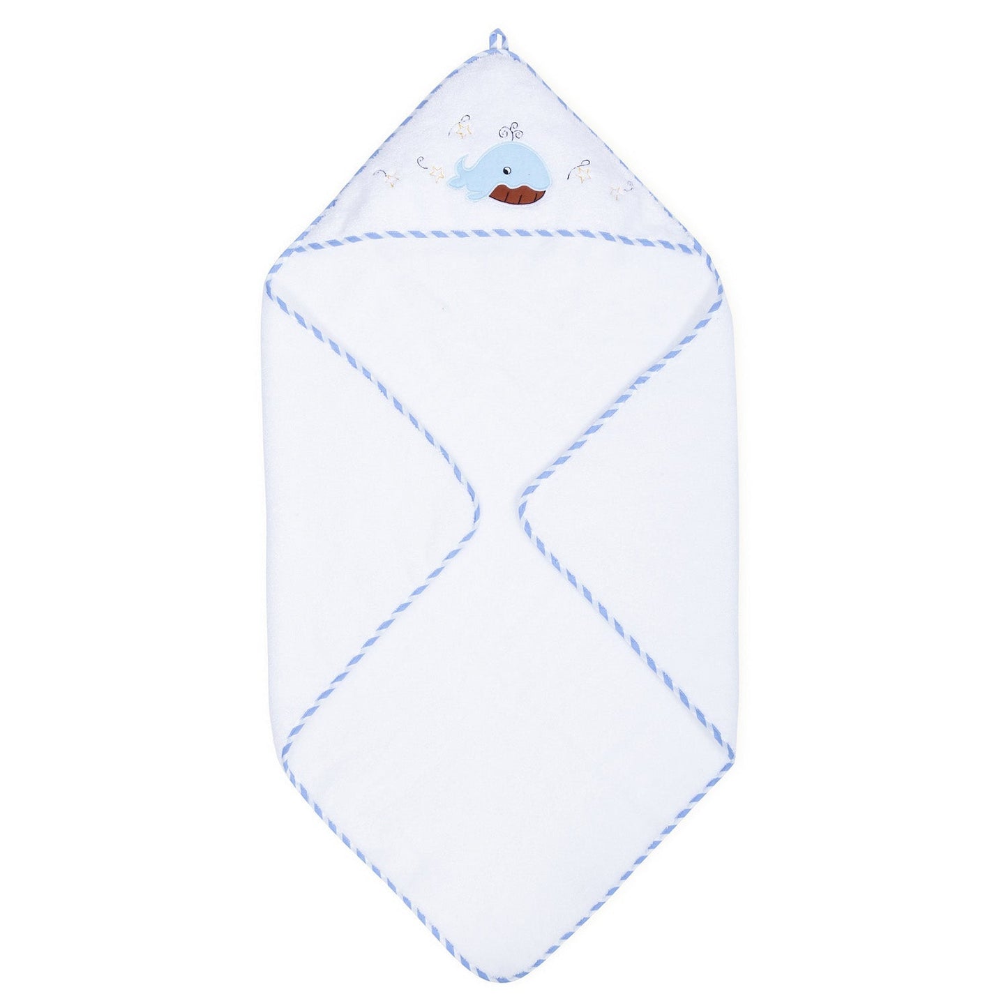 Baby Hooded Towel - White