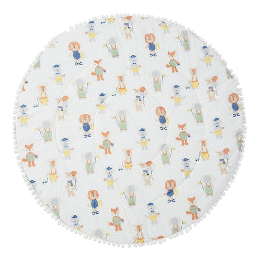 Baby Cotton Playmat, Jungle Party ( Newborn - 24 Months)