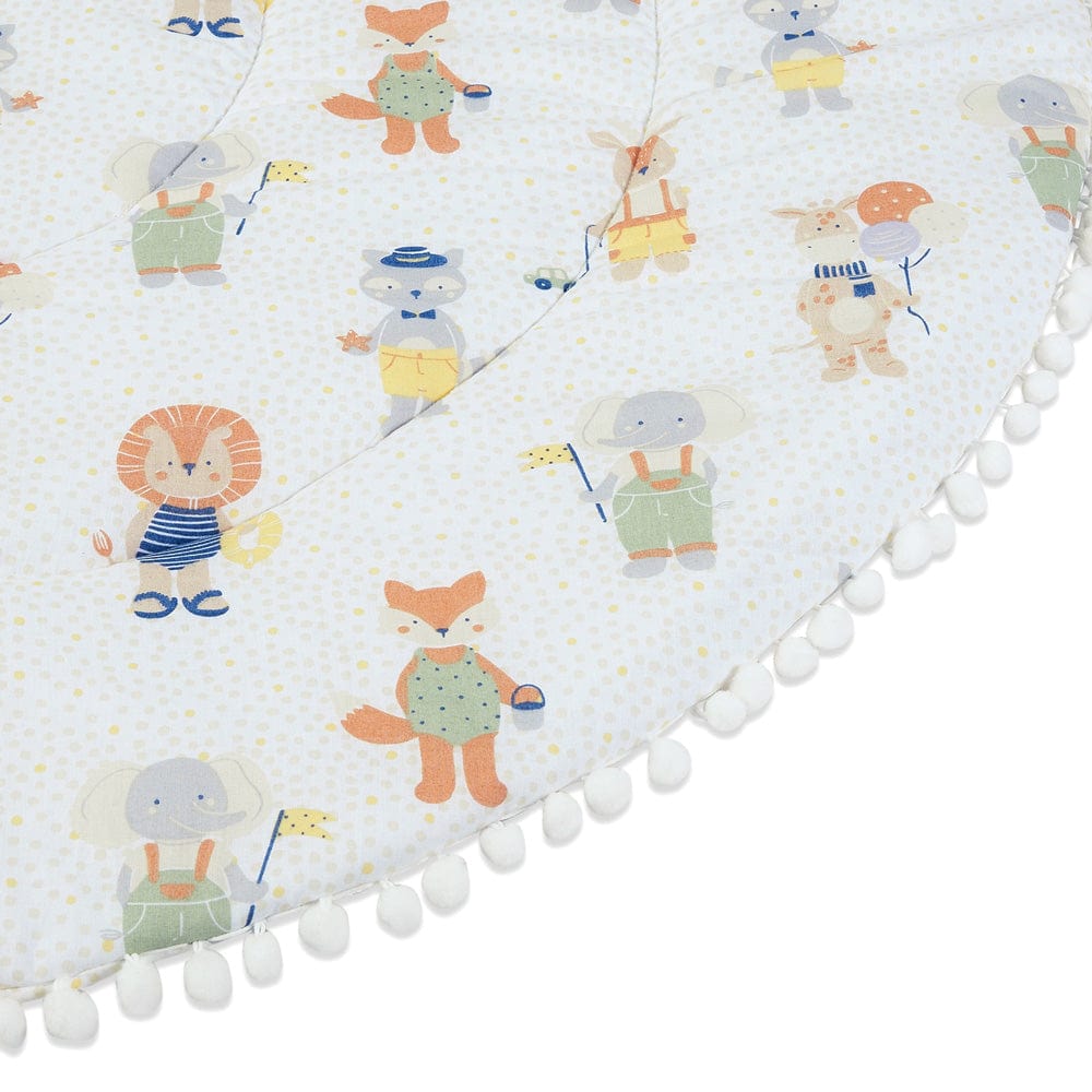 Baby Cotton Playmat, Jungle Party ( Newborn - 24 Months)