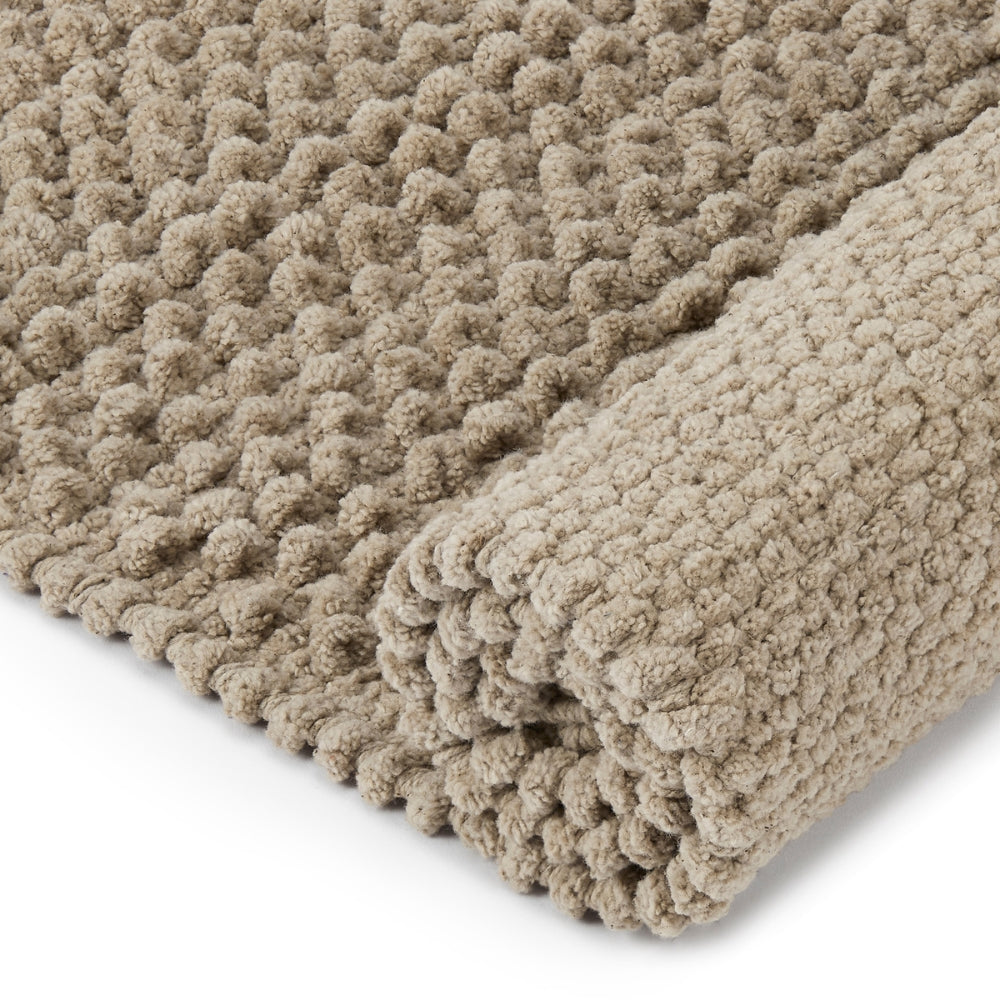 Pebblyn Popcorn Doormat, Beige