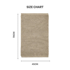 Pebblyn Popcorn Doormat, Beige - Door Mat | haus & kinder