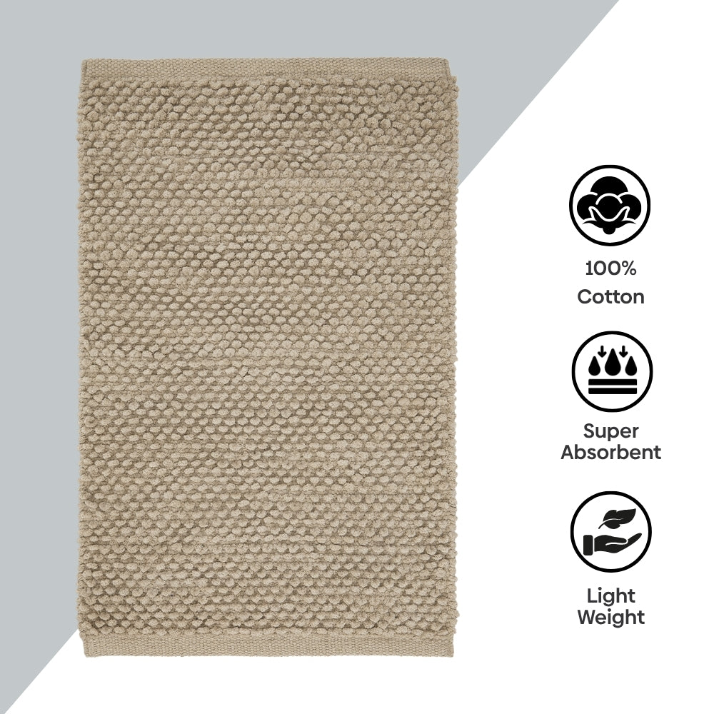 Pebblyn Popcorn Doormat, Beige