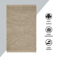 Pebblyn Popcorn Doormat, Beige - Door Mat | haus & kinder