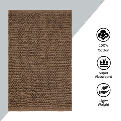 Pebblyn Popcorn Doormat, Brown