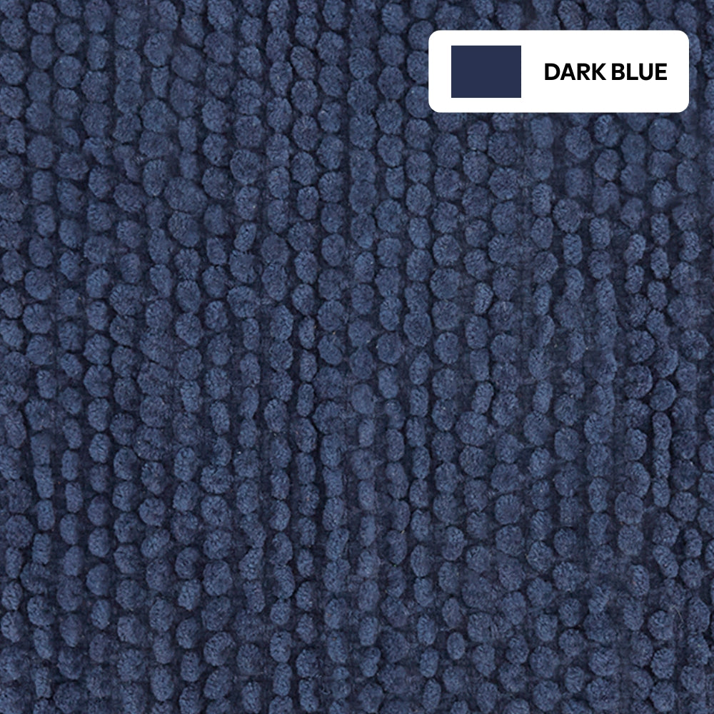 Pebblyn Popcorn Doormat, Dark Blue