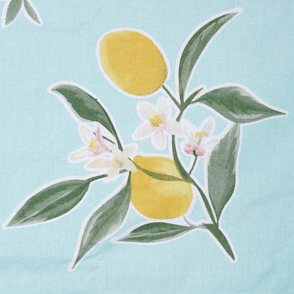 Citrus Breeze 100% Cotton King Bedsheet, 186 TC