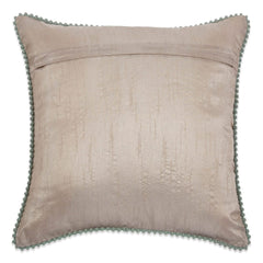 Embroidered Decorative Cushion Cover, Lone Flower - Cushion Covers | haus & kinder