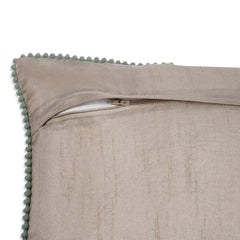 Embroidered Decorative Cushion Cover, Lone Flower - Cushion Covers | haus & kinder