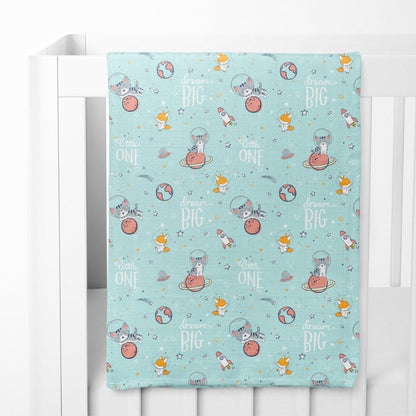 Spacewalk Collection Muslin Swaddle