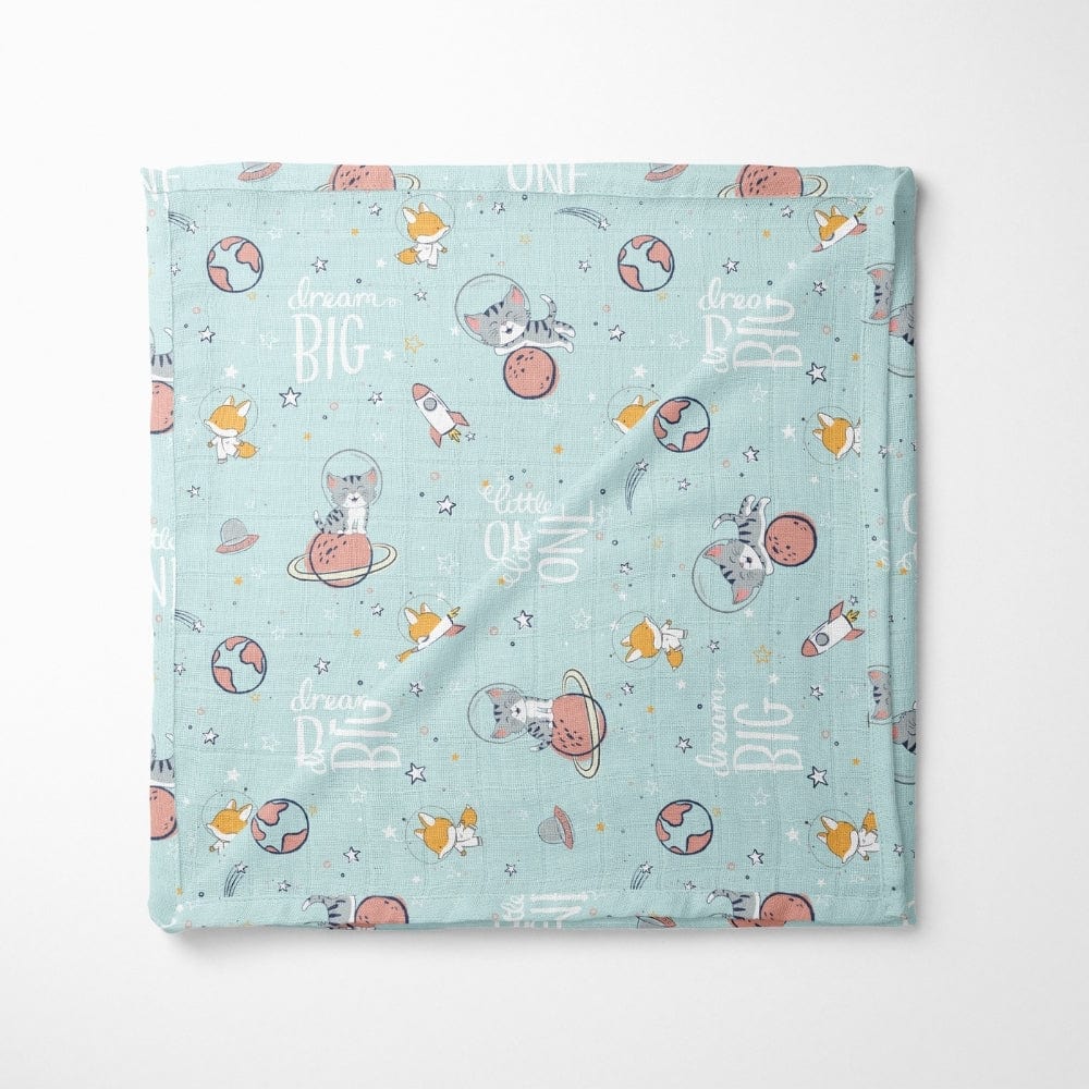 Spacewalk Collection Muslin Swaddle