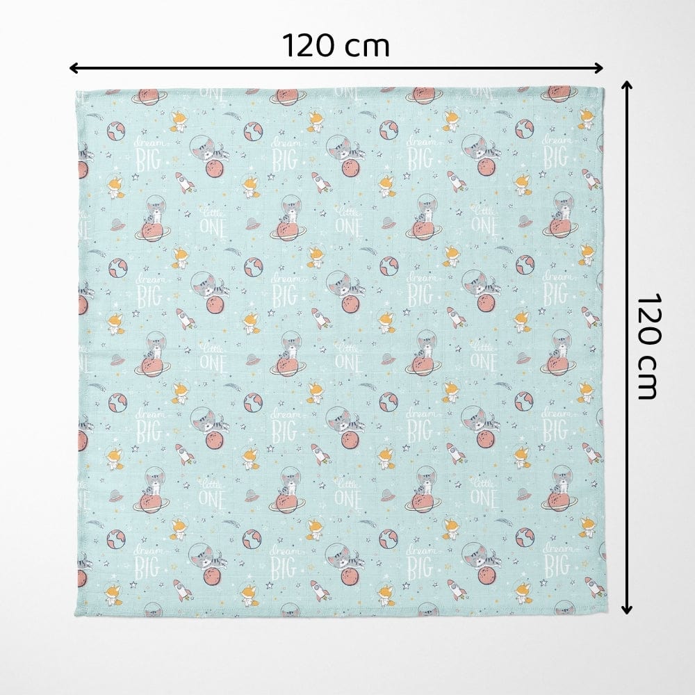 Spacewalk Collection Muslin Swaddle