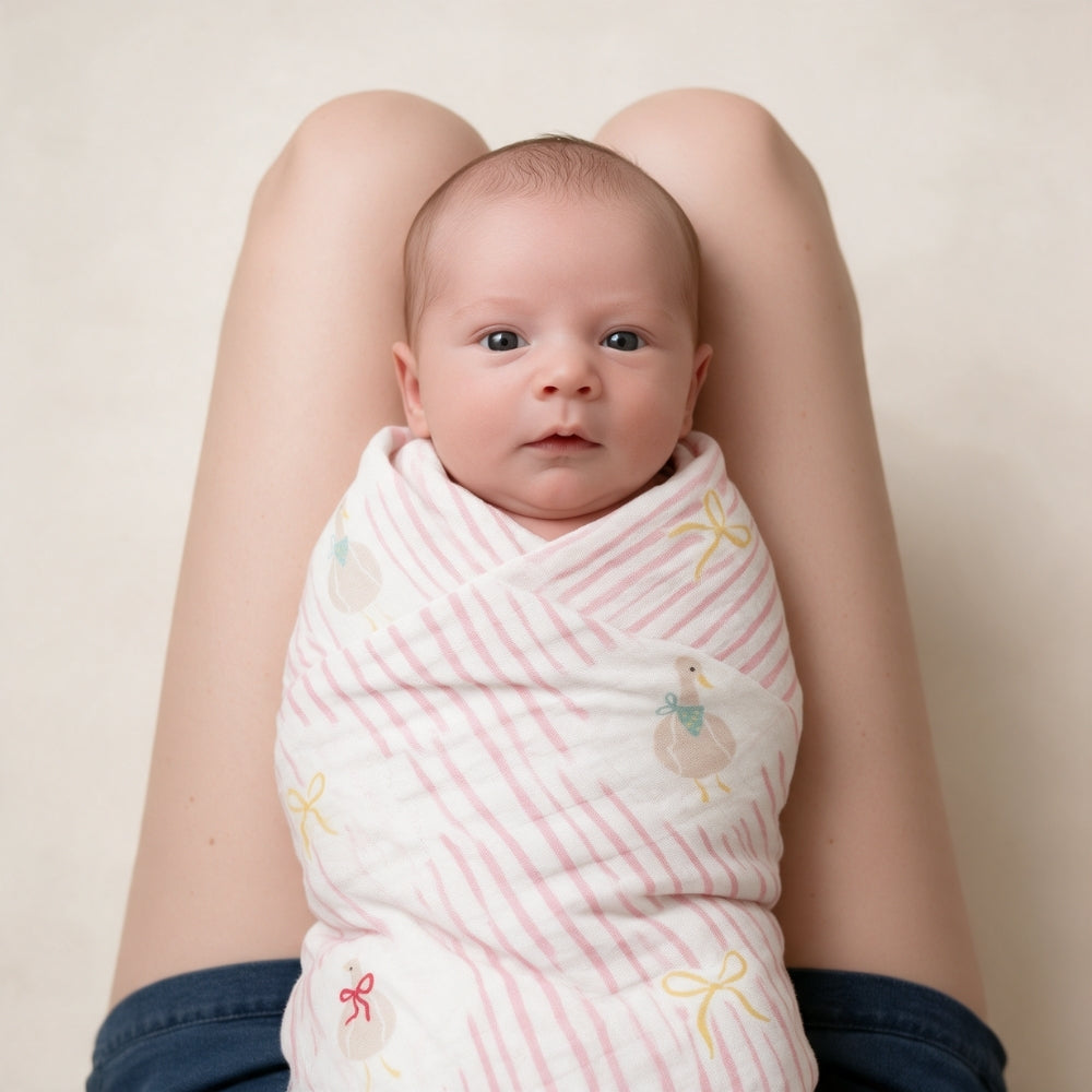 Sugar Moon Cotton Muslin Swaddle – Pack of 2
