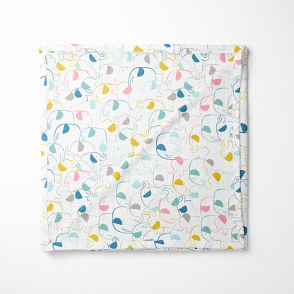 Petal Pals Collection 100% Cotton Muslin Swaddle Pack of 2