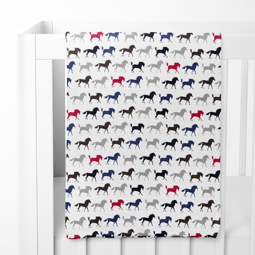 Everyday Classics Swaddles Happy Primes, Pack of 3