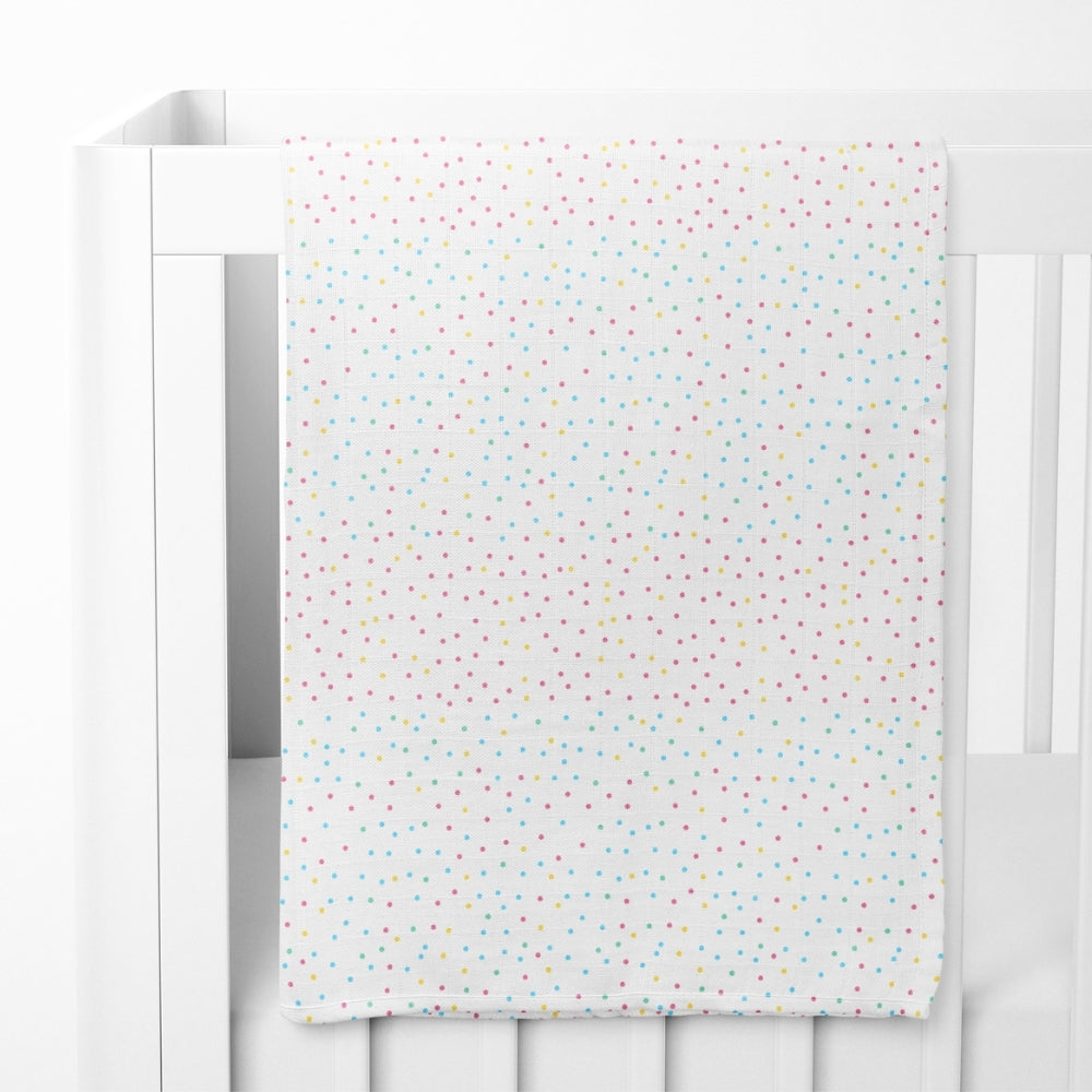 Fruit & Brute 100% Cotton Soft Muslin Swaddles -Pack of 4 ( Yellow , blue , Multicolor)