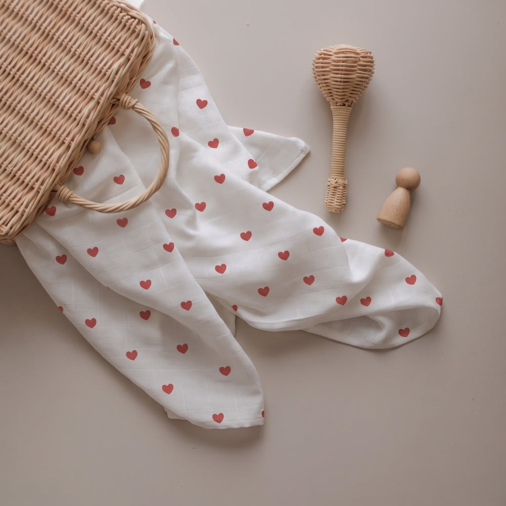 Teddykins Cotton Muslin Swaddle – Pack of 4