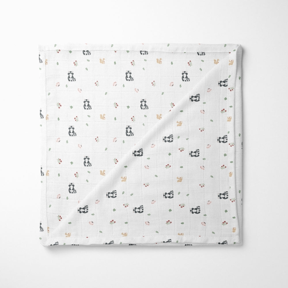 Bloomingtail  Collection Muslin Swaddle
