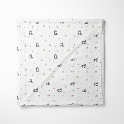 Bloomingtail  Collection Muslin Swaddle