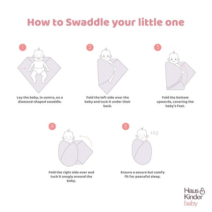 Bloomingtail  Collection Muslin Swaddle