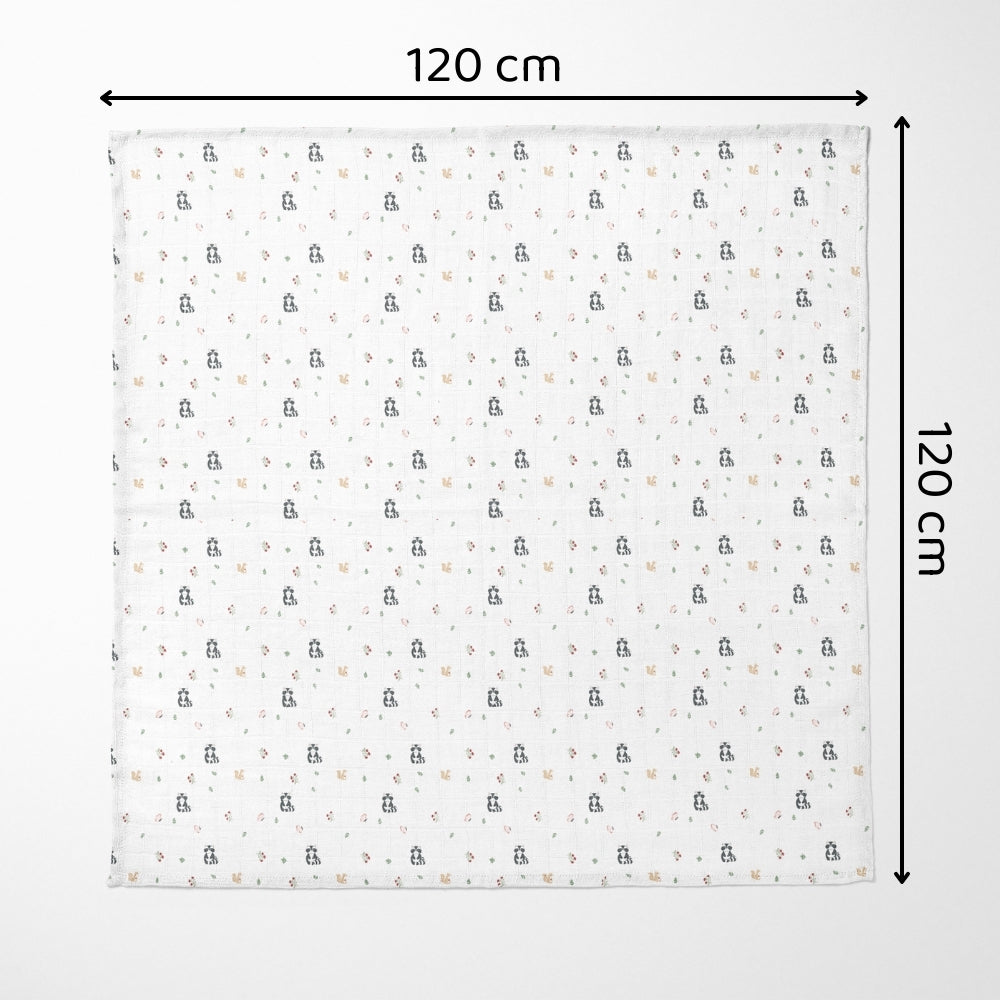 Bloomingtail  Collection Muslin Swaddle