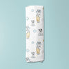 Panda Puff Collection Muslin Swaddle