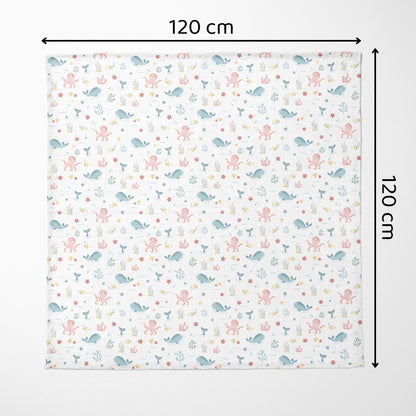 Vitamin Sea Collection Muslin Swaddle