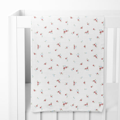 Scarlet In Garden Collection Muslin Swaddle- Pack Of 3