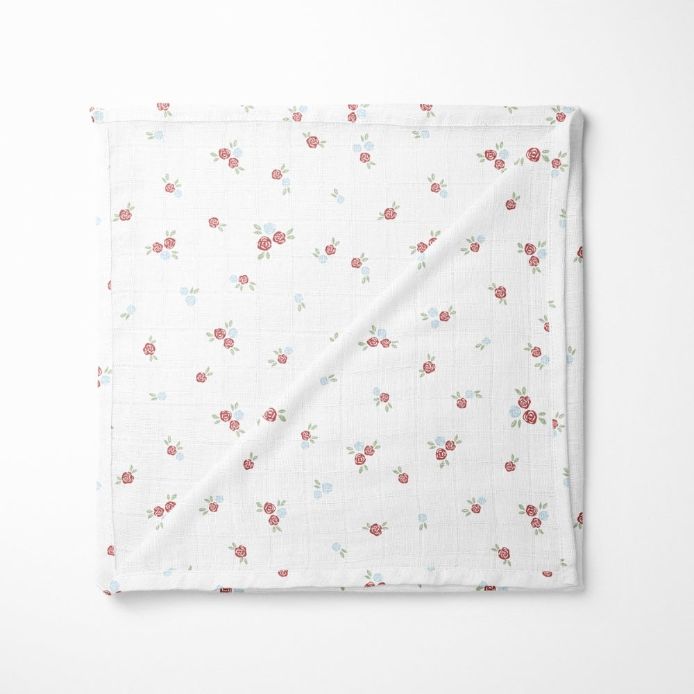 Scarlet In Garden Collection Muslin Swaddle- Pack Of 3