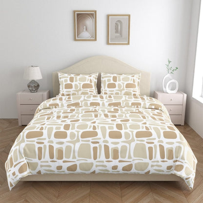 Modern Matrix 100% Cotton King Bedsheet, 144 TC