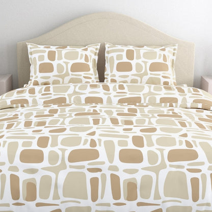 Modern Matrix 100% Cotton King Bedsheet, 144 TC