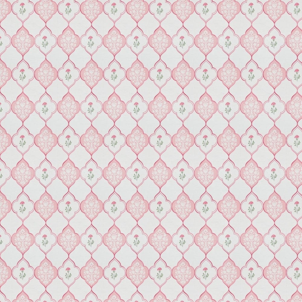 Pink City Palette 186 TC Cotton 100% Printed Flat King Bedsheet