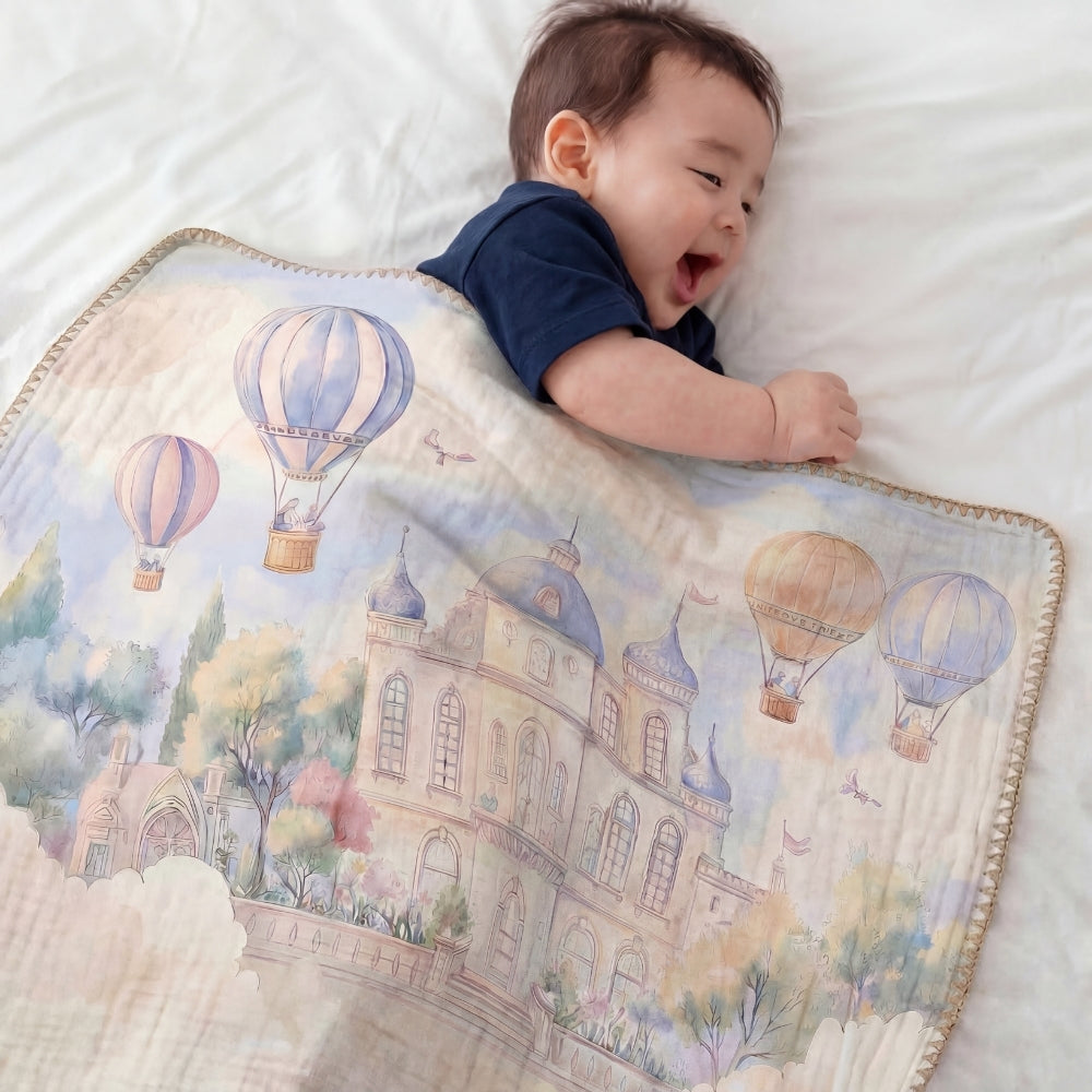 Floatopia Muslin 6-Layer Blanket, (0-2 Years)