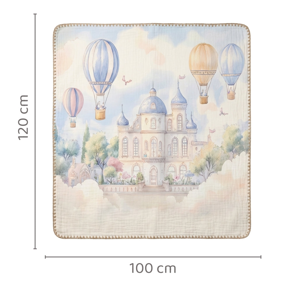 Floatopia Muslin 6-Layer Blanket, (0-2 Years)