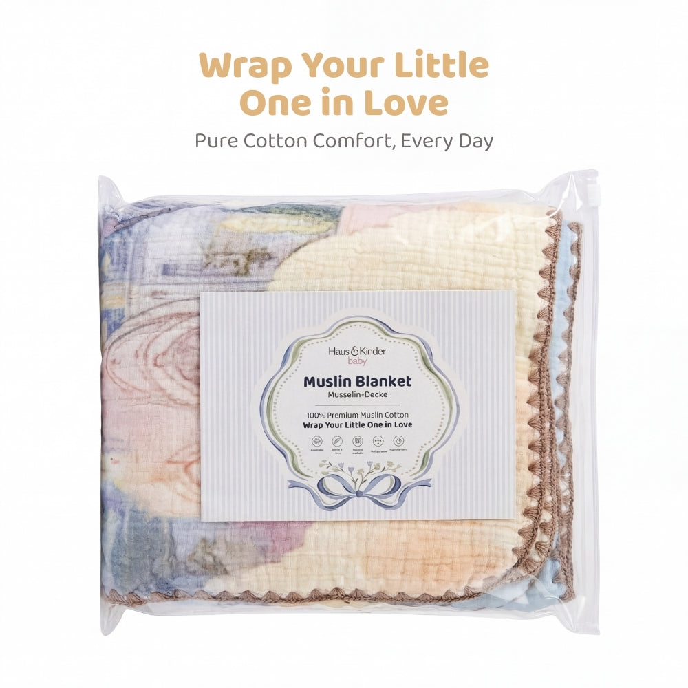 Floatopia Muslin 6-Layer Blanket, (0-2 Years)