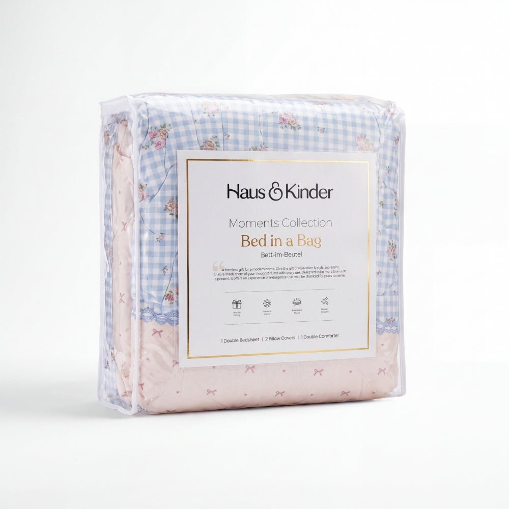 Bluebell Santorini Bed in a Bag, Pack of 4