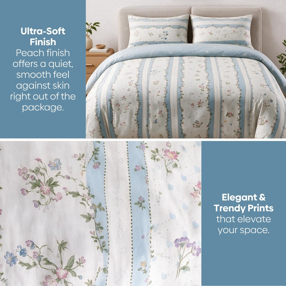 Moonstone Tuscany Bed in a Bag, Pack of 4