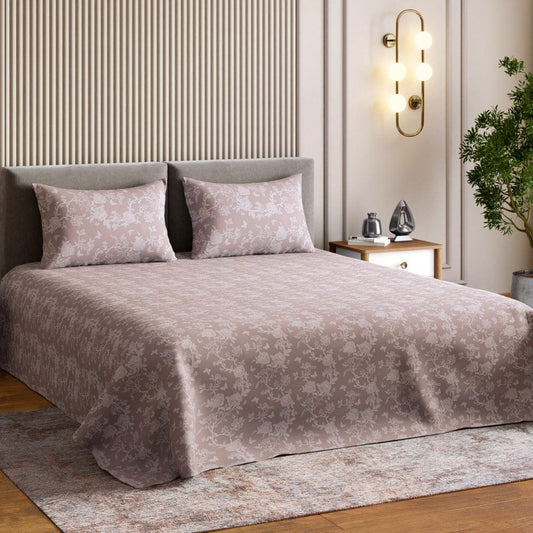 Ring Spun 100% Cotton Bedsheet- Calm Cascade