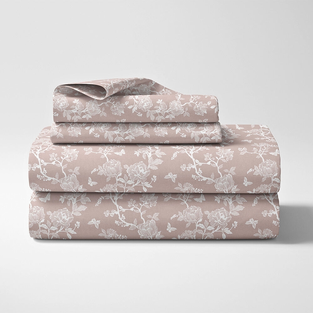 Ring Spun 100% Cotton Bedsheet- Calm Cascade